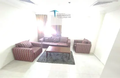 Living Room image for: Apartment - 1 Bedroom - 1 Bathroom for rent in Fereej Abdul Aziz - Fereej Abdul Aziz - Doha, Image 1