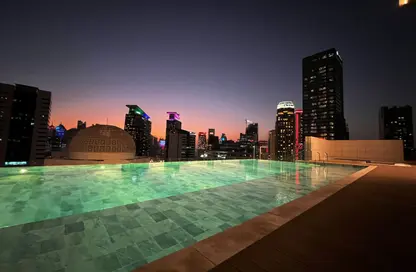 Apartment - 1 Bedroom - 2 Bathrooms for rent in West Bay Tower - West Bay - West Bay - Doha