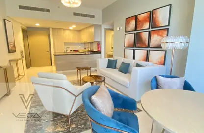 Apartment - 2 Bedrooms - 3 Bathrooms for rent in Burj DAMAC Waterfront - Waterfront Residential - The Waterfront - Lusail