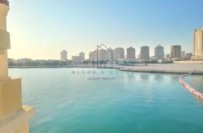 Water View image for: Apartment - 2 Bedrooms - 3 Bathrooms for rent in Viva West - Viva Bahriyah - The Pearl Island - Doha, Image 1