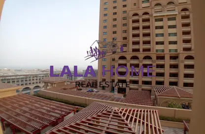 شقة - غرفة نوم - 2 حمامات للايجار في طريق بورتو الشرقي - بورتو أرابيا - جزيرة اللؤلؤة - الدوحة