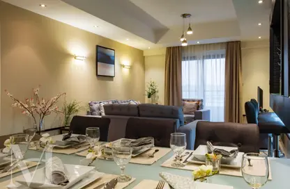 Apartment - 2 Bedrooms - 3 Bathrooms for rent in Le mirage Executive - Fereej Bin Mahmoud - Doha