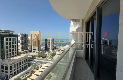 Apartment - 2 Bedrooms - 3 Bathrooms for rent in Marina Tower 23 - Marina District - Lusail