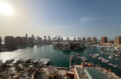 Apartment - 2 Bedrooms - 2 Bathrooms for rent in West Porto Drive - Porto Arabia - The Pearl Island - Doha
