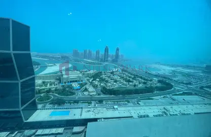 Apartment - 1 Bedroom - 2 Bathrooms for rent in Zig Zag Tower A - Zig Zag Towers - West Bay - Doha