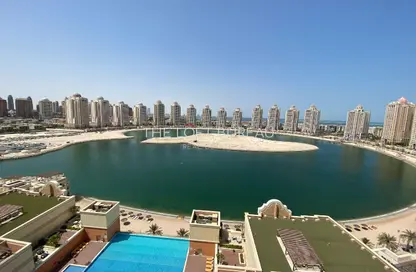 Apartment - 1 Bedroom - 2 Bathrooms for rent in Viva West - Viva Bahriyah - The Pearl Island - Doha