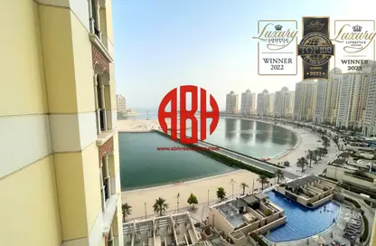 Apartment - 2 Bedrooms - 3 Bathrooms for rent in Viva West - Viva Bahriyah - The Pearl Island - Doha Apartment - 2 Bedrooms - 3 Bathrooms for rent in Viva West - Viva Bahriyah - The Pearl Island - Doha