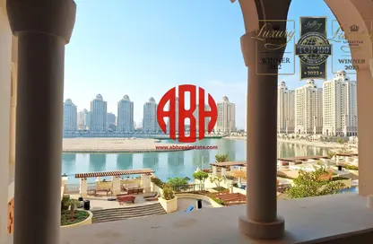 شقة - غرفة نوم - 2 حمامات للايجار في فيفا غرب - فيفا بحرية - جزيرة اللؤلؤة - الدوحة