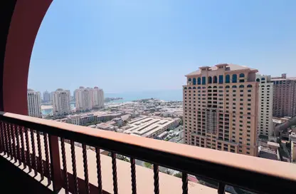 Apartment - 2 Bedrooms - 2 Bathrooms for rent in East Porto Drive - Porto Arabia - The Pearl Island - Doha