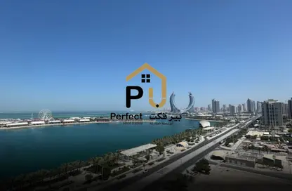 Apartment - 1 Bedroom - 3 Bathrooms for rent in Burj Al Marina - Marina District - Lusail