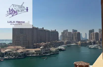 Apartment - 3 Bedrooms - 5 Bathrooms for rent in West Porto Drive - Porto Arabia - The Pearl Island - Doha