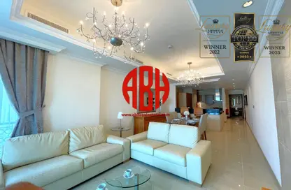 Apartment - 2 Bedrooms - 3 Bathrooms for rent in Viva East - Viva Bahriyah - The Pearl Island - Doha