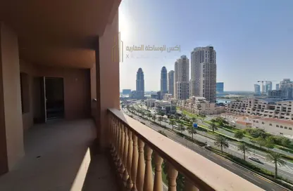 Apartment - 2 Bedrooms - 3 Bathrooms for rent in East Porto Drive - Porto Arabia - The Pearl Island - Doha