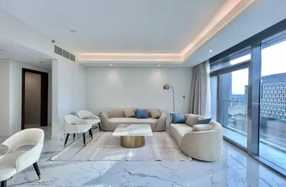 Apartment - 1 Bedroom - 2 Bathrooms for rent in Marina Tower 23 - Marina District - Lusail