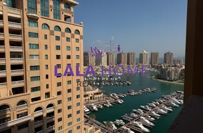 Apartment - 1 Bedroom - 2 Bathrooms for rent in East Porto Drive - Porto Arabia - The Pearl Island - Doha
