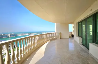 Apartment - 3 Bedrooms - 4 Bathrooms for rent in East Porto Drive - Porto Arabia - The Pearl Island - Doha