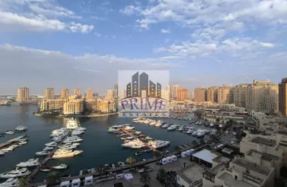 Apartment - 2 Bedrooms - 2 Bathrooms for rent in West Porto Drive - Porto Arabia - The Pearl Island - Doha