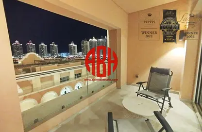 شقة - غرفة نوم - 2 حمامات للايجار في فيفا بحرية شرق - فيفا بحرية - جزيرة اللؤلؤة - الدوحة