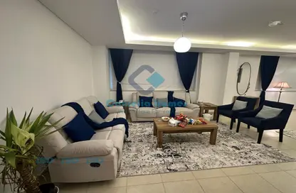 صورة لـ غرفة المعيشة شقة - غرفة نوم - 2 حمامات للبيع في 23 تاور - فيفا بحرية - جزيرة اللؤلؤة - الدوحة ، صورة رقم 1