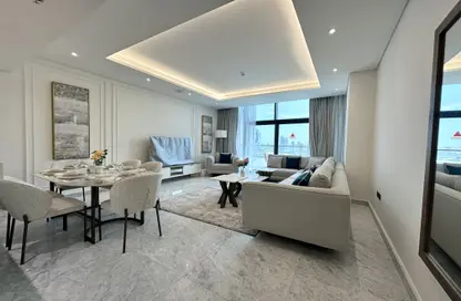 Apartment - 2 Bedrooms - 3 Bathrooms for rent in Lusail Residence - Marina District - Lusail