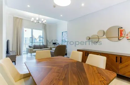 Apartment - 2 Bedrooms - 3 Bathrooms for rent in Lusail Marina Heights - Marina District - Lusail