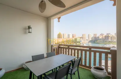 شقة - غرفة نوم - 2 حمامات للايجار في منازل تاون هاوس - بورتو أرابيا - جزيرة اللؤلؤة - الدوحة