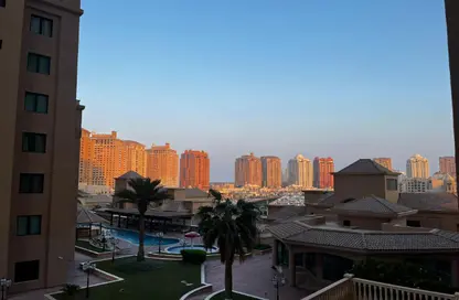 Apartment - 2 Bedrooms - 3 Bathrooms for sale in East Porto Drive - Porto Arabia - The Pearl Island - Doha