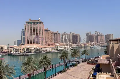 Townhouse - 2 Bedrooms - 3 Bathrooms for rent in East Porto Drive - Porto Arabia - The Pearl Island - Doha