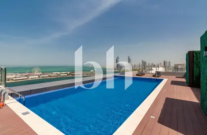 شقة - 2 غرف نوم - 3 حمامات للايجار في لوسيل ريسيدينس - منطقة المارينا - الوسيل