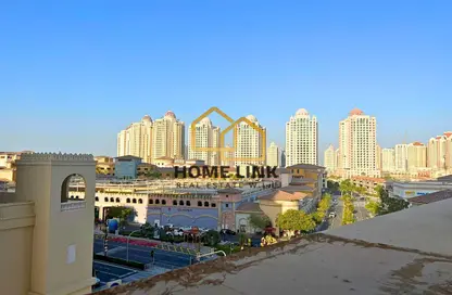 Apartment - 1 Bedroom - 2 Bathrooms for rent in East Porto Drive - Porto Arabia - The Pearl Island - Doha