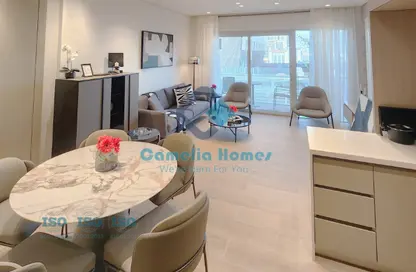 Duplex - 1 Bedroom - 2 Bathrooms for rent in Marina District - Lusail