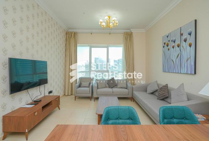 Apartment - 3 Bedrooms - 2 Bathrooms for rent in Lusail City - Lusail