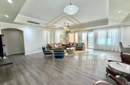 Apartment - 3 Bedrooms - 5 Bathrooms for rent in Porto Arabia Townhouses - Porto Arabia - The Pearl Island - Doha