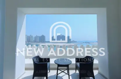 Apartment - 1 Bedroom - 2 Bathrooms for rent in Viva East - Viva Bahriyah - The Pearl Island - Doha