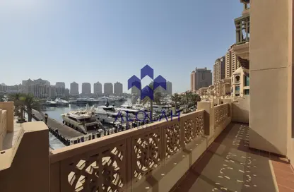 Townhouse - 2 Bedrooms - 3 Bathrooms for rent in West Porto Drive - Porto Arabia - The Pearl Island - Doha