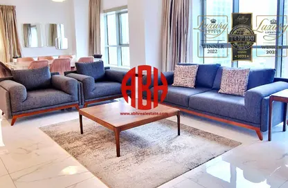 Apartment - 2 Bedrooms - 4 Bathrooms for rent in Al Shatt Street - West Bay - Doha