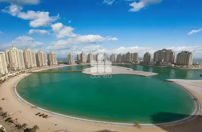 شقة - 2 غرف نوم - 3 حمامات للايجار في فيفا سنترال - فيفا بحرية - جزيرة اللؤلؤة - الدوحة