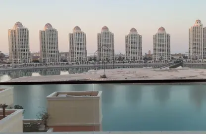 Water View image for: Apartment - 1 Bathroom for sale in Viva West - Viva Bahriyah - The Pearl Island - Doha, Image 1