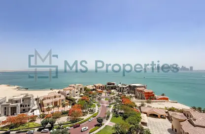 Apartment - 2 Bedrooms - 3 Bathrooms for rent in Viva East - Viva Bahriyah - The Pearl Island - Doha