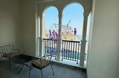 Apartment - 1 Bedroom - 2 Bathrooms for rent in Viva West - Viva Bahriyah - The Pearl Island - Doha
