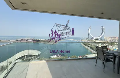 Apartment - 2 Bedrooms - 3 Bathrooms for rent in Lusail Residence - Marina District - Lusail