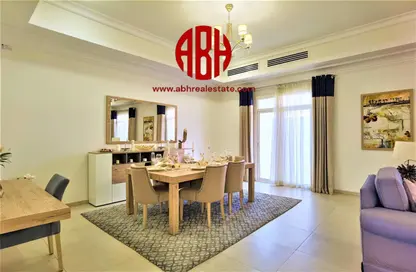 Living / Dining Room image for: Villa - 3 Bedrooms - 4 Bathrooms for rent in Aspire Tower - Al Waab - Al Waab - Doha, Image 1