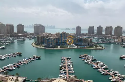 Apartment - 3 Bedrooms - 4 Bathrooms for rent in East Porto Drive - Porto Arabia - The Pearl Island - Doha