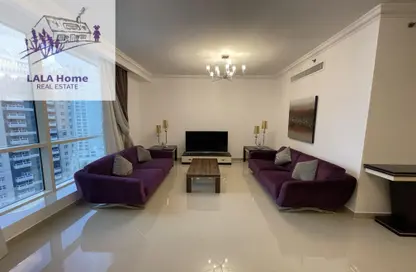 Apartment - 3 Bedrooms - 4 Bathrooms for rent in West Bay Tower - West Bay - West Bay - Doha