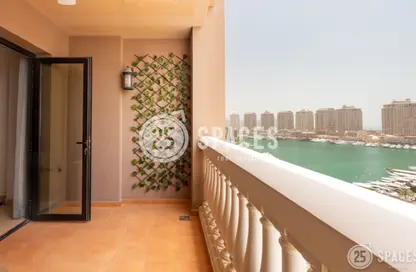Apartment - 1 Bedroom - 2 Bathrooms for sale in West Porto Drive - Porto Arabia - The Pearl Island - Doha