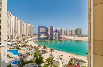 Apartment - 1 Bedroom - 2 Bathrooms for rent in Viva West - Viva Bahriyah - The Pearl Island - Doha