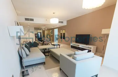 Apartment - 2 Bedrooms - 2 Bathrooms for rent in Burj DAMAC Marina - Marina District - Lusail