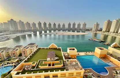 Apartment - 1 Bedroom - 2 Bathrooms for sale in Al Mutahidah Tower - Viva Bahriyah - The Pearl Island - Doha