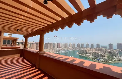 Duplex - 5 Bedrooms - 7 Bathrooms for rent in West Porto Drive - Porto Arabia - The Pearl Island - Doha