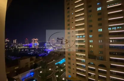 Outdoor Building image for: Apartment - 2 Bedrooms - 3 Bathrooms for rent in Tower 10 - Porto Arabia - The Pearl Island - Doha, Image 1